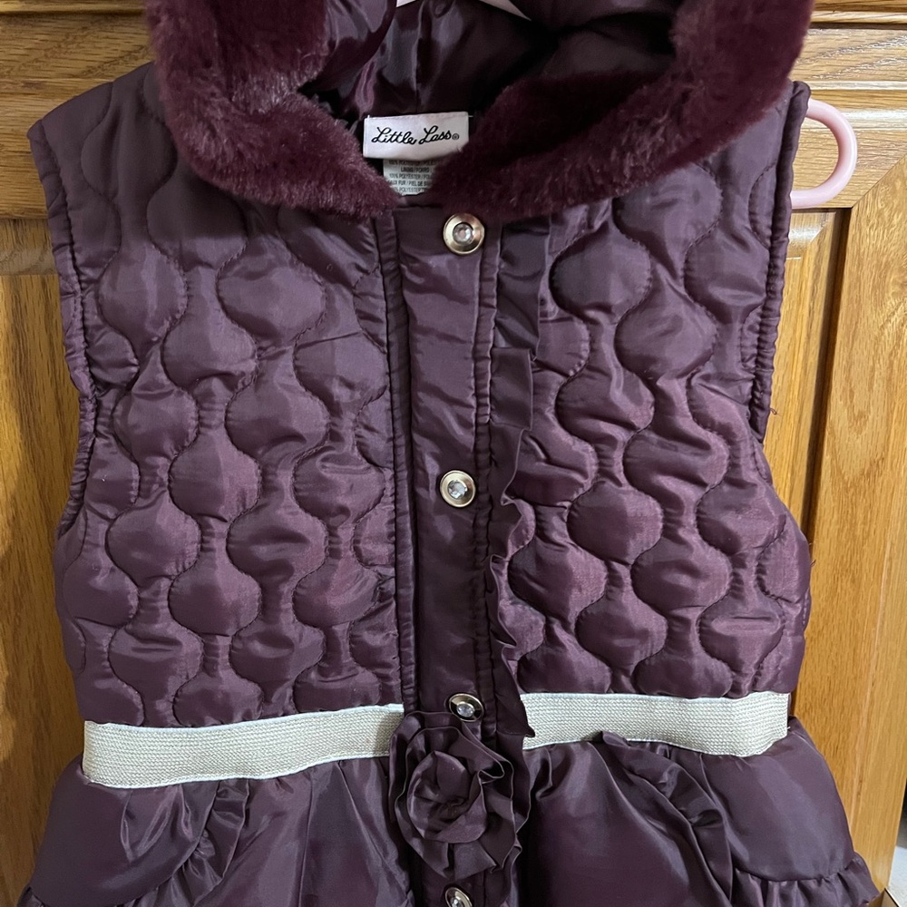 Adorable Girl’s Winter Vest Size 5